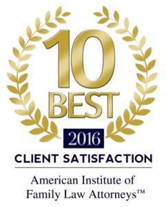 seal: ten best for client satisfaction, American institute for family law attorneys